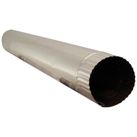 Jones Stephens 4in. x 24in. Aluminum Duct Pipe for Dryer Vent D04028